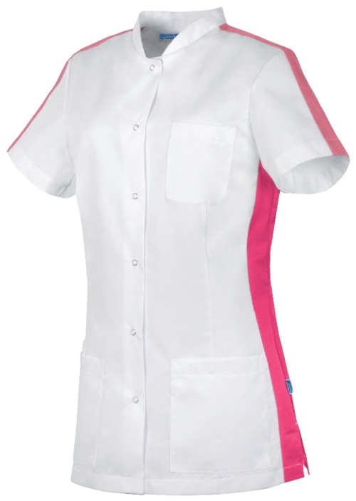 Zorgjas Wit-Fuchsia